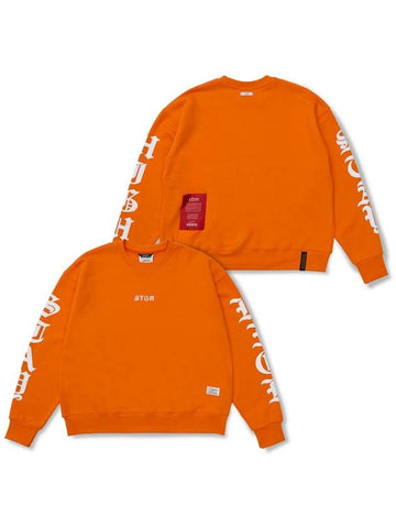 Stay High Oversized Crewneck Orange - STIGMA - BALAAN 1