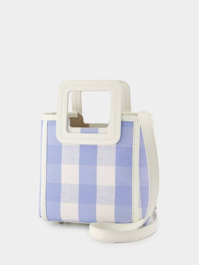 Mini Shirley Bag - Staud - Leather - Blue - STAUD - BALAAN 2