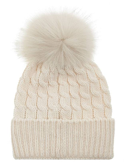 Pom Pom Wool Beanie 3B00018 0402A 034 - MONCLER - BALAAN 2