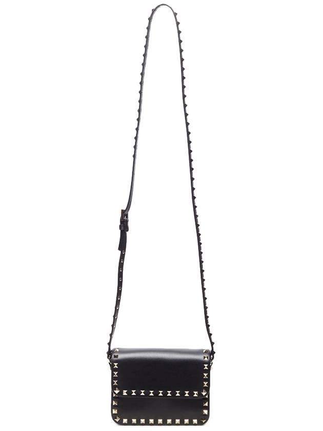 Rockstud Flap Cross Bag LW2B0104BOL 0NO Black - VALENTINO - BALAAN 6