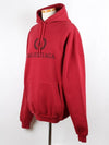 Laurel Logo Hoodie Burgundy XS - BALENCIAGA - BALAAN 2