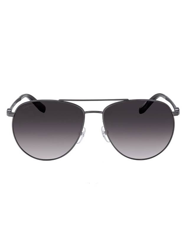 Eyewear Aviator Sunglasses Dark Grey - SALVATORE FERRAGAMO - BALAAN 1