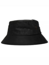 Cotton Bucket Hat Black - BARBOUR - BALAAN.