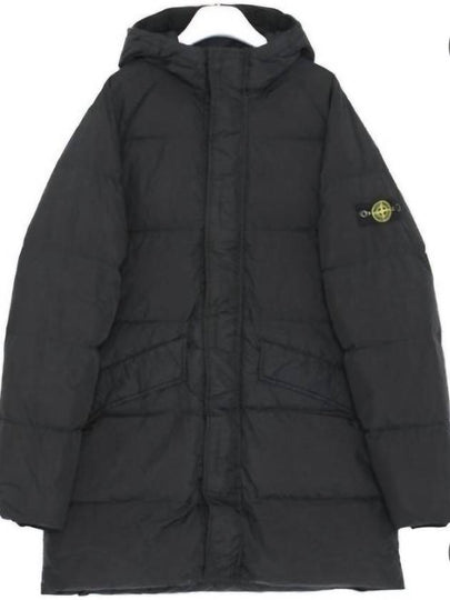 Raglan Down Padding Black - STONE ISLAND - BALAAN 2