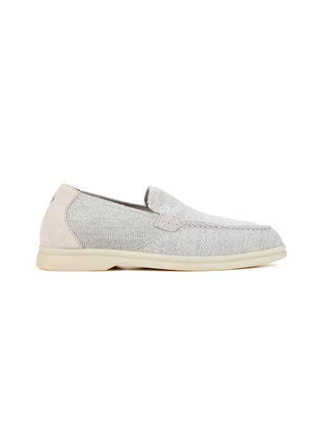 Summer Knit Walk Loafers Grey - LORO PIANA - BALAAN 1