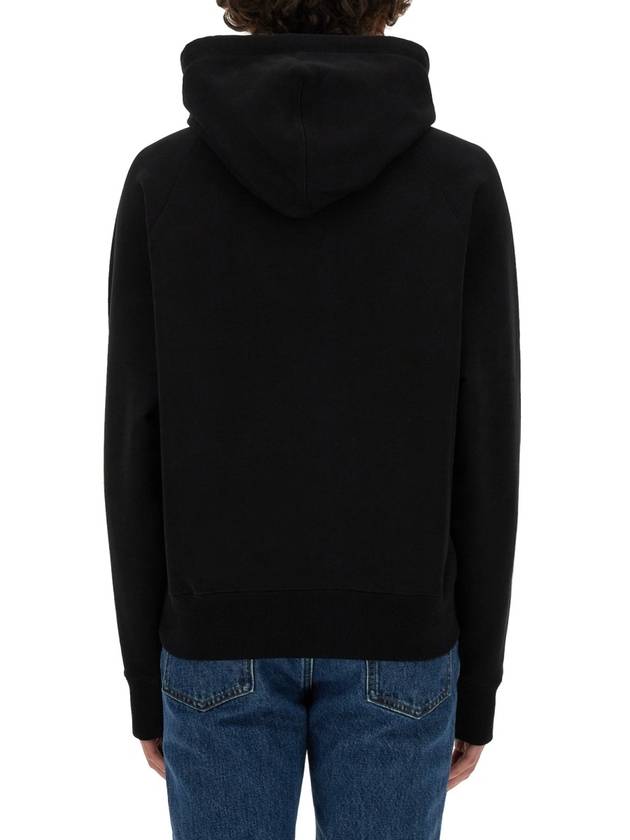 Alexandre Mattiussi Hoodie Black - AMI - BALAAN 6