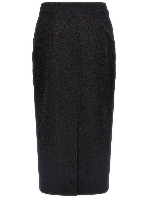 Alessandra Rich Midi Tweed Bouclé Skirt - ALESSANDRA RICH - BALAAN 2