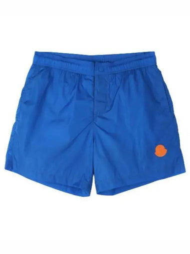 Logo Patch Swim Shorts Short Pants - MONCLER - BALAAN 1