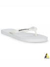 Logo Flip Flop White - DSQUARED2 - BALAAN 2