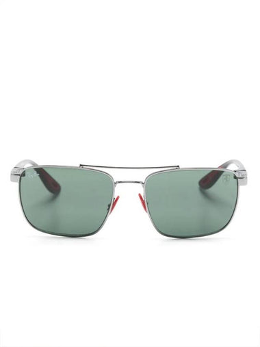 Scuderia Ferrari Square Frame Sunglasses RB3715MF00171 - RAY-BAN - BALAAN 1