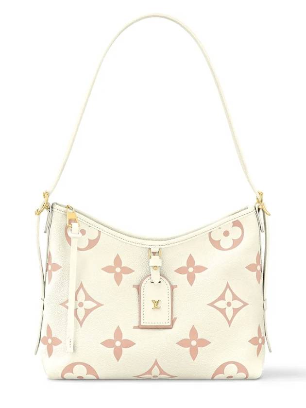 Carryall PM Shoulder Bag Cream - LOUIS VUITTON - BALAAN 1