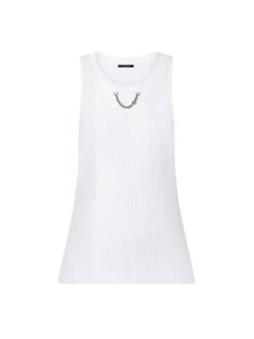 Ribbed tank top 1AFHN9 - LOUIS VUITTON - BALAAN 1