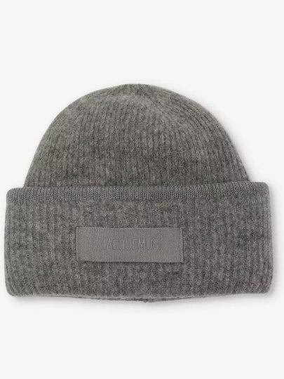 The Gros Grain Beanie Grey - JACQUEMUS - BALAAN 2