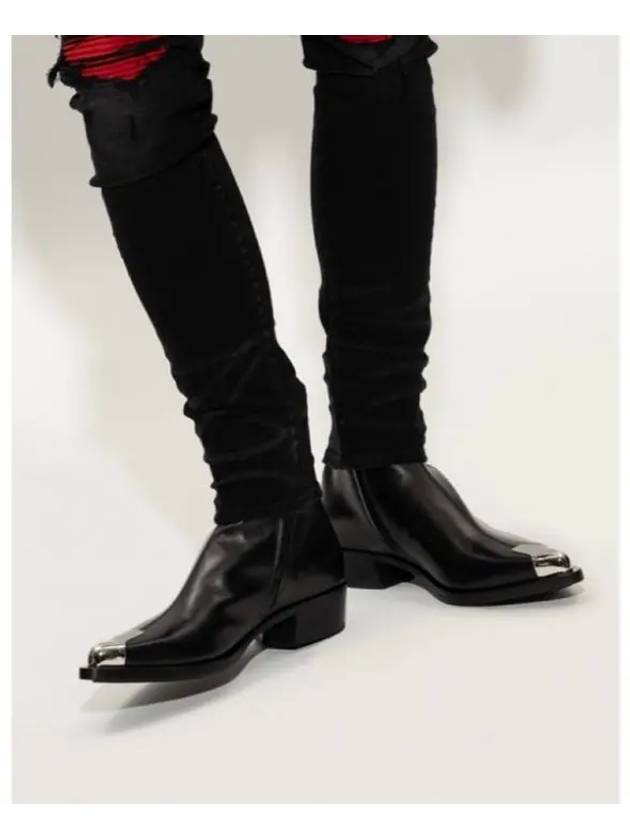 Punk Ankle Boots Black - ALEXANDER MCQUEEN - BALAAN 8