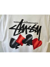 Suit TShirt 1904938 White L XL - STUSSY - BALAAN 6