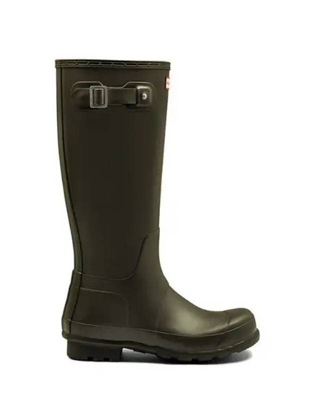 Men's Original Tall Wellington Rain Boots Dark Olive - HUNTER - BALAAN 2