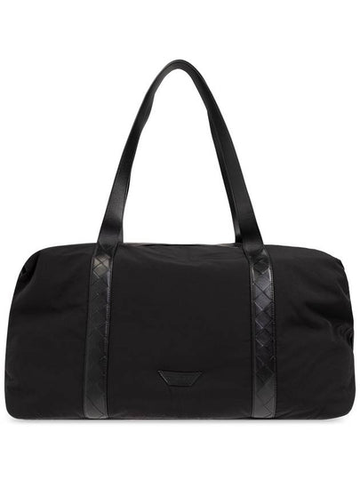 Large Crossroad Weekender Duffel Bag Black - BOTTEGA VENETA - BALAAN 2