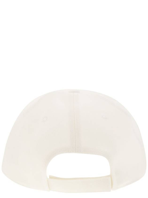 Logo Patch Ball Cap White - MONCLER - BALAAN 3