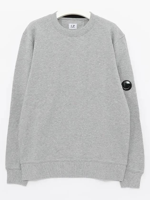 Diagonal Raised Fleece Sweatshirt Grey - CP COMPANY - BALAAN 3