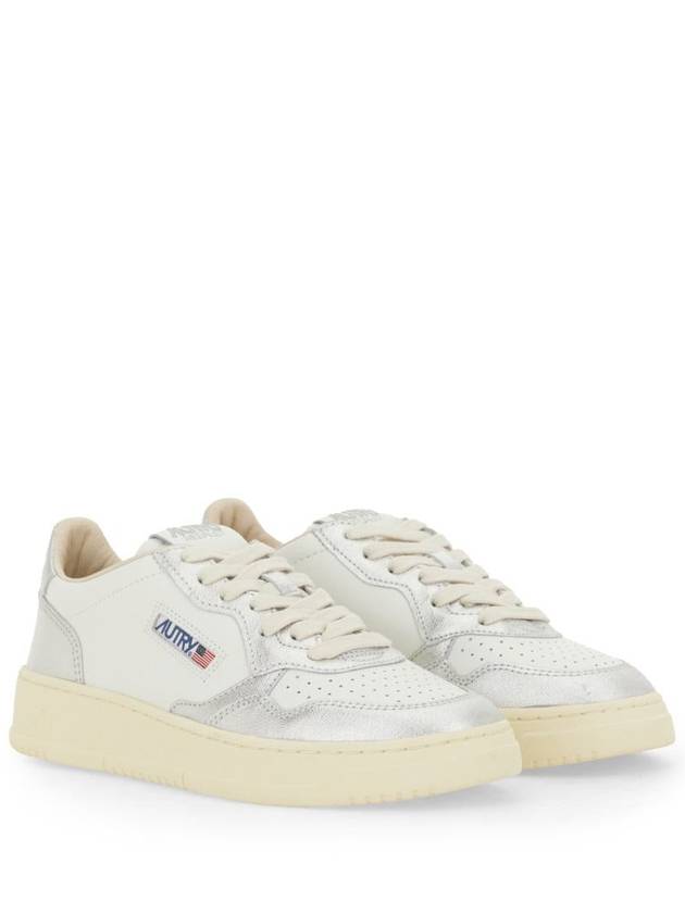 Medalist Silver Tab Low Top Sneakers White - AUTRY - BALAAN 3