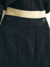 vegan leather pleats wrap skirtblack - JUN BY JUN K - BALAAN 3