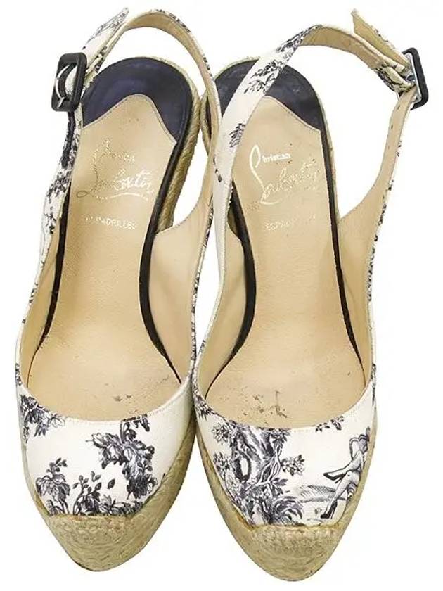 Smith Market Print Sandals Women s Shoes - CHRISTIAN LOUBOUTIN - BALAAN 4