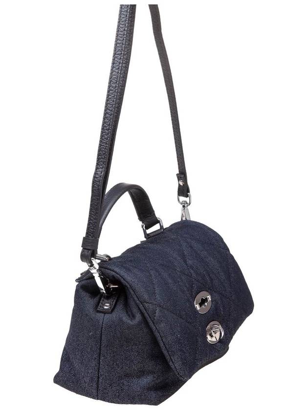 Zanellato Postman Bag In Denim Fabric That Can Be Carried By Hand, Over The Shoulder Or Across The Body - ZANELLATO - BALAAN 2