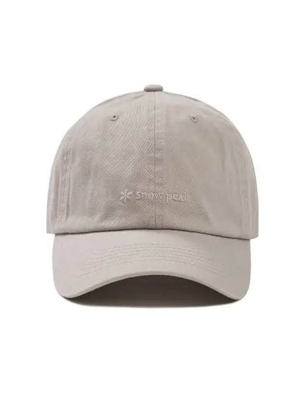 Cland Ball Cap Fog Gray S24SUFBC30 - SNOW PEAK - BALAAN 1