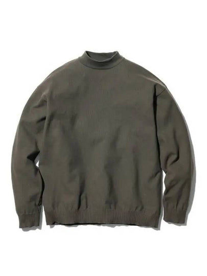 Co Pe Knit Pullover Knit Pullover Olive KN 23AU002OL 270714 - SNOW PEAK - BALAAN 1