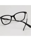 Eyewear Square Eyeglasses Black - PRADA - BALAAN 5