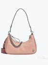 Mercer Nylon Chain Small Shoulder Bag Sand Pink - TORY BURCH - BALAAN 2