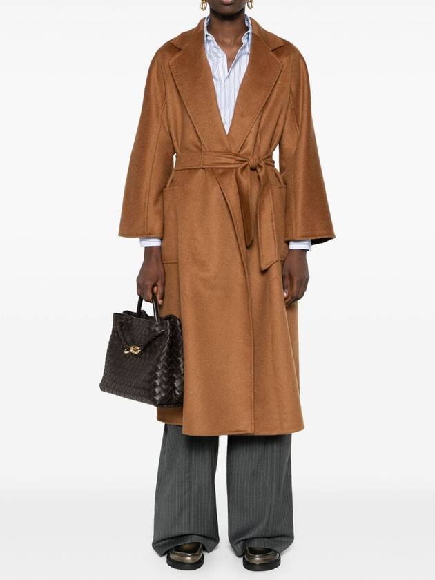 Ludmilla Belt Single Coat Tobacco - MAX MARA - BALAAN 3