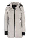 Ellison Hooded Padding Jacket White - CANADA GOOSE - BALAAN 1