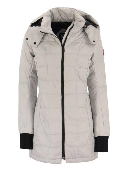 Ellison Hooded Padding Jacket White - CANADA GOOSE - BALAAN 1