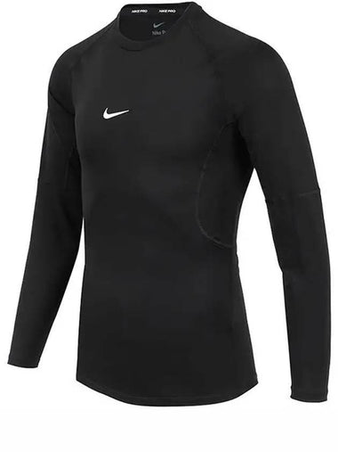 Pro Men's Dri Fit Tight Long Sleeve T-Shirt Black - NIKE - BALAAN 1