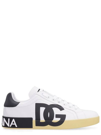 Saint Tropez Calfskin Sneakers White - DOLCE&GABBANA - BALAAN 2