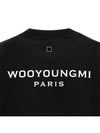 Back Logo Sweatshirt Black - WOOYOUNGMI - BALAAN 3