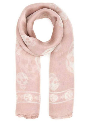 24FW Muffler Scarf 5577173052Q 6978 Pink - ALEXANDER MCQUEEN - BALAAN 1