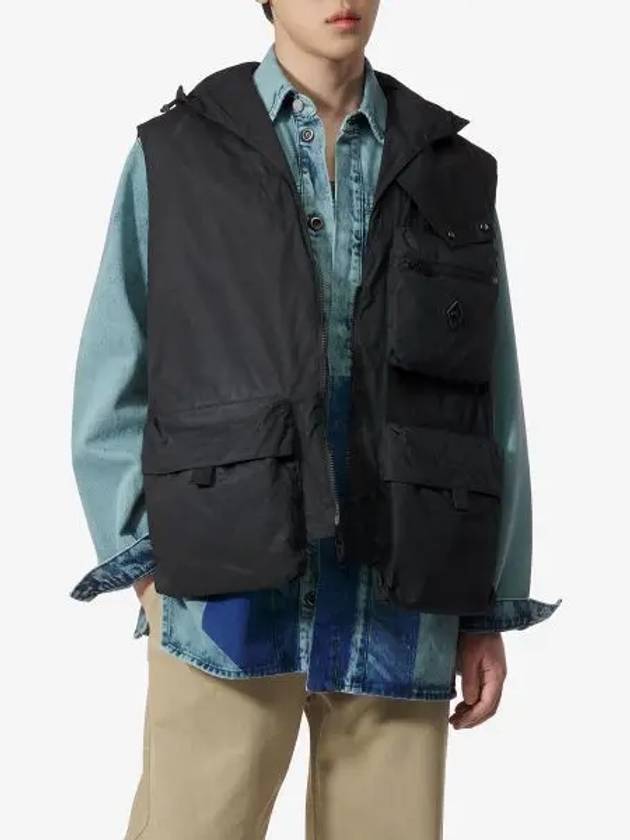 A COLD WALL Modular Zip Up Vest Onyx ACWMO258ONYX - A-COLD-WALL - BALAAN 1