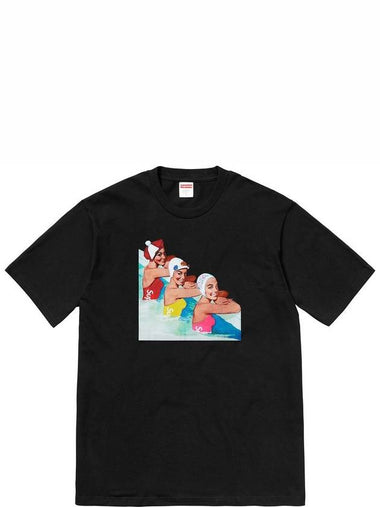 Swimmers Short Sleeve TShirt Swimmers Tee Black - SUPREME - BALAAN 1