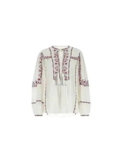 Kiledia Embroidery Blouse White - ISABEL MARANT - BALAAN 2