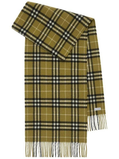 Check cashmere scarf 8099690 - BURBERRY - BALAAN 1