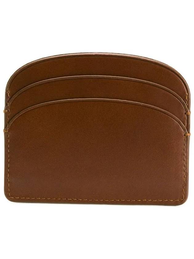 Demi Lune Card Wallet Brown - A.P.C. - BALAAN 4