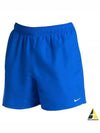 Men's Swim Essential 7 Volley Shorts Blue - NIKE - BALAAN 2