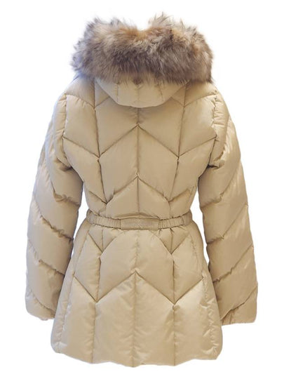 Women s LORIOT Hooded Padded Beige - MONCLER - BALAAN 2