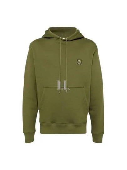 Bold Fox Head Patch Comfort Hoodie Green - MAISON KITSUNE - BALAAN 2