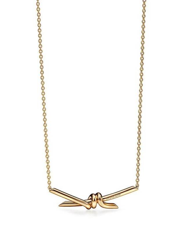 Note Pendant Necklace Gold - TIFFANY & CO. - BALAAN 4