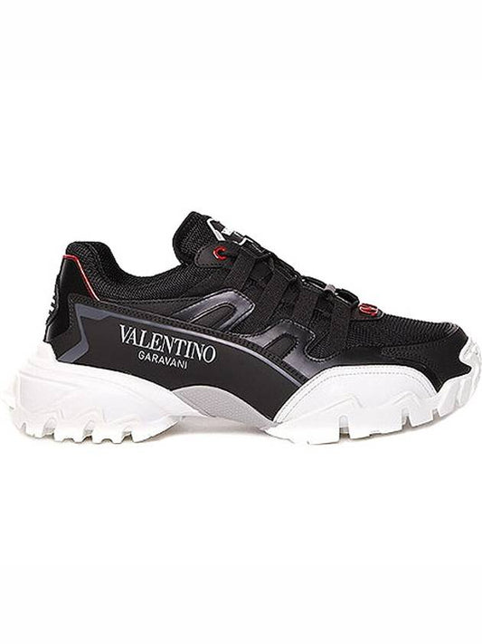 Climber low-top sneakers black - VALENTINO - BALAAN.