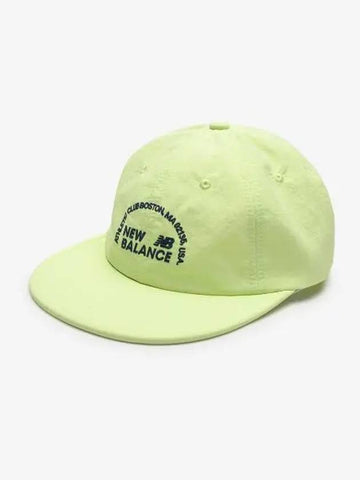 NBGDFS5102 Lettering Performance Cap LIGHT GREEN - NEW BALANCE - BALAAN 1