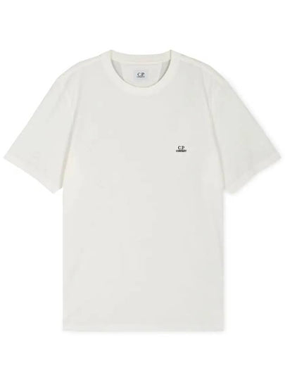 30/1 Jersey Logo Short Sleeve T-Shirt White - CP COMPANY - BALAAN 2